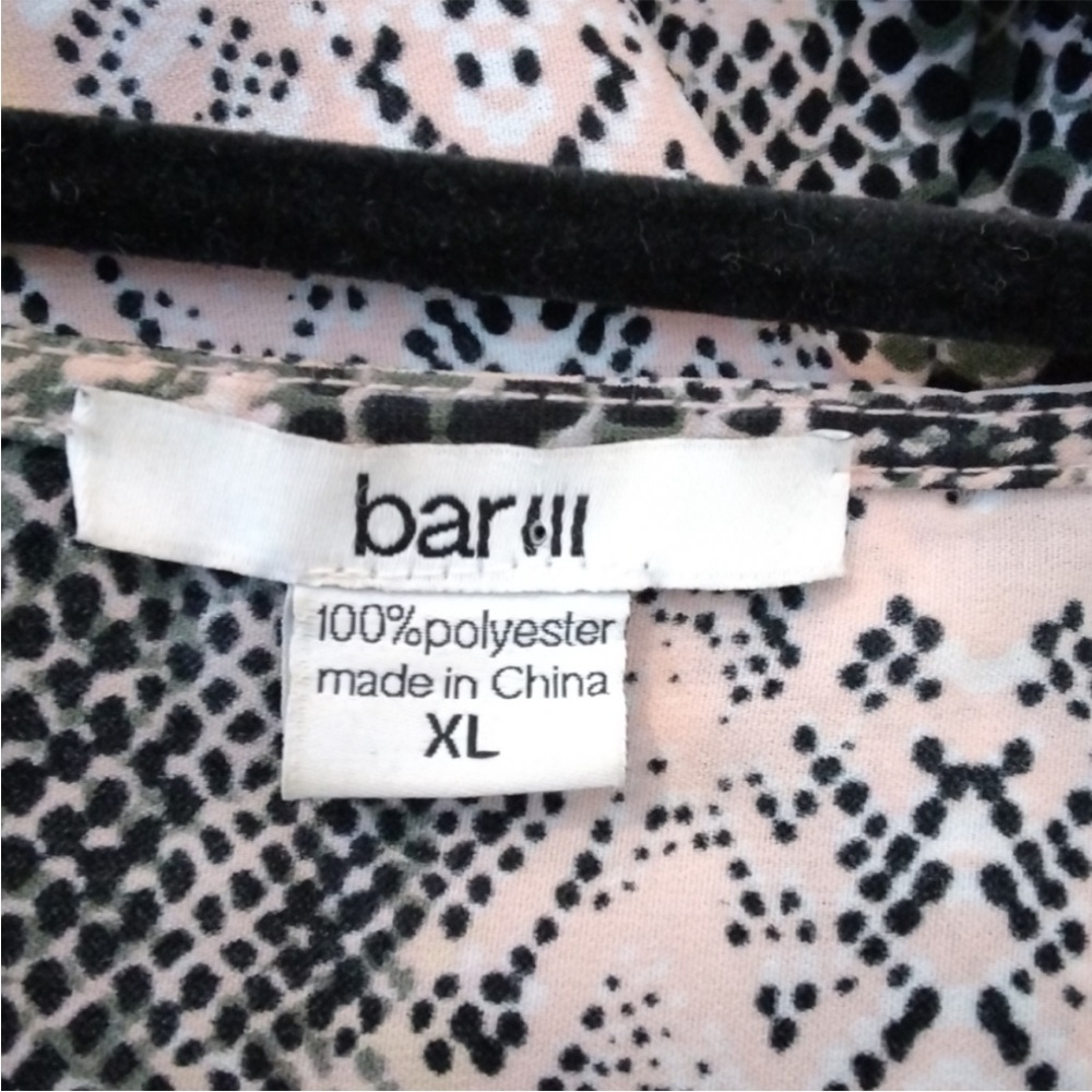 Bar 111 Python Peach Print Lined Romper - image 3